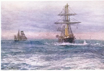 Die alte „Invincible“, 1872, 1915
